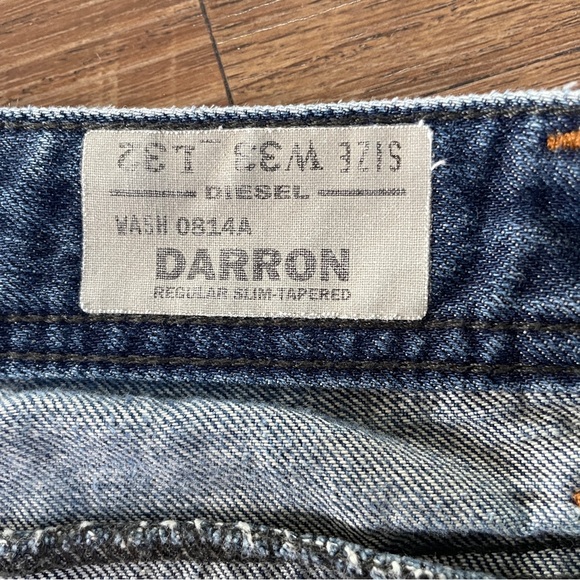 Diesel Darron regular slim tapered jeans 33 - Picture 9 of 11